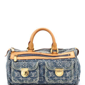 Louis Vuitton Neo Speedy Bag Denim #227017L23B